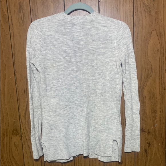 Abercrombie & Fitch Gray Knit Cardigan Sweater - Picture 5 of 5